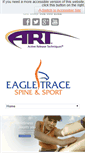 Mobile Screenshot of eagletracespineandsport.com